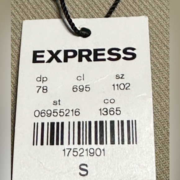 Expresss EXP Tan Military Jacket Size Small. - Picture 6 of 8